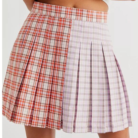 NWT The Ragged Priest Seeker Pleated Mini Skirt Y2K Academia School Girl Size XS - Picture 4 of 15